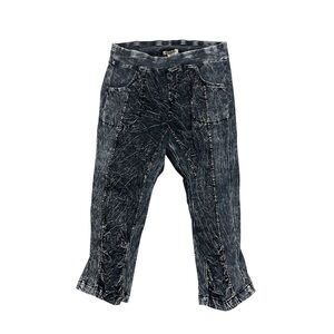 XCVI / WEARABLES Oslo Ruched Cord Leggings Medium Pants : stone wash gray